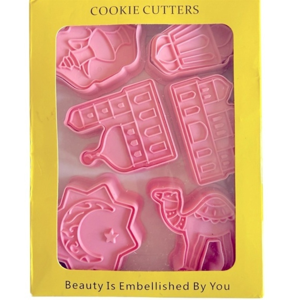 6 Pcs NEW Cookie Cutter Set